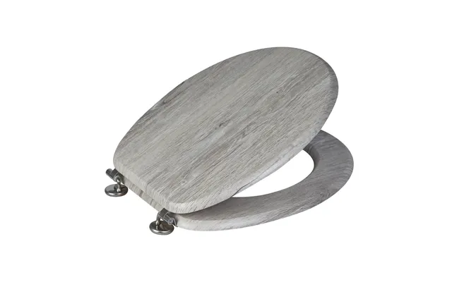 Oxford Toilet Seat Grey Oak