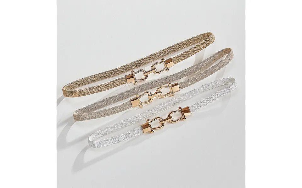 Pack Of 3 Elastic Belts
