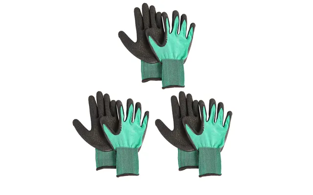 Pack Of 3 Gardening Gloves L