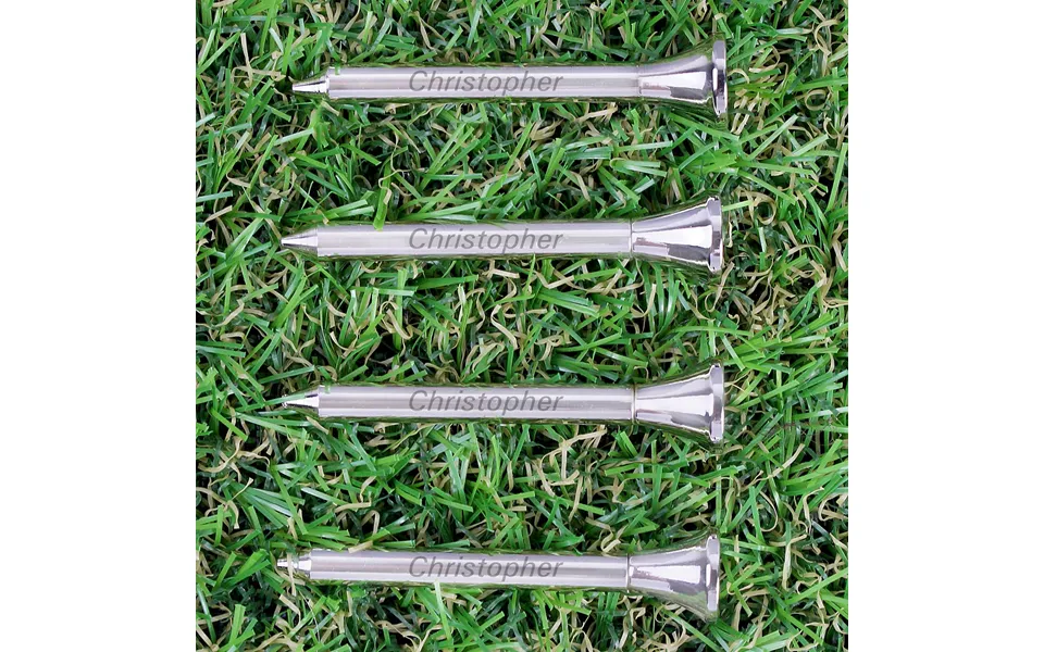 Pack Of 4 Golf Tees Personalised