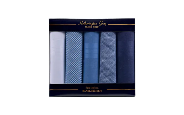 Pack Of 5 Handkerchiefs Mens Assorted