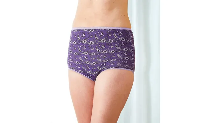 Pack Of 6 Lilac Mix Cotton Briefs 12