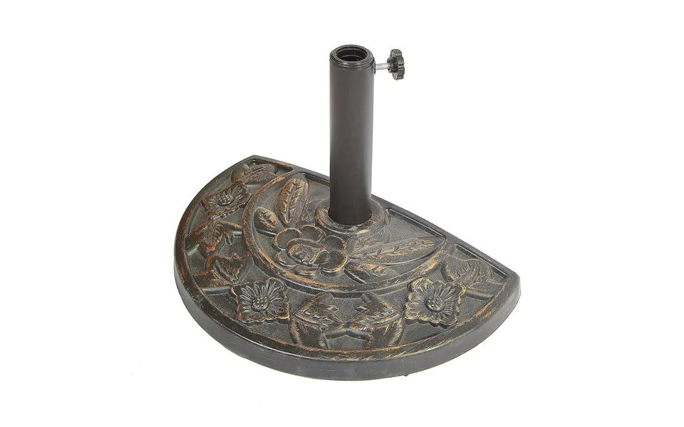 Parasol Base Half Bronze 47 X 8 X 51cm