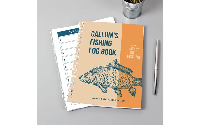 Personalised A5 Fishing Log Book product image