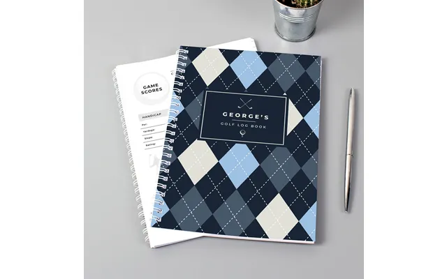 Personalised A5 Golf Log Book