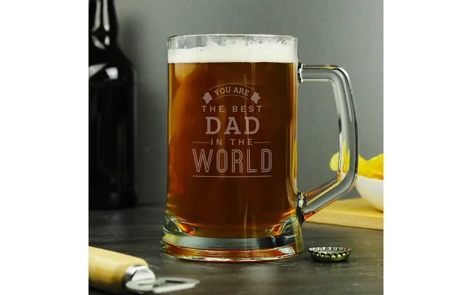 Personalised Best In The World Pint Stern Tankard