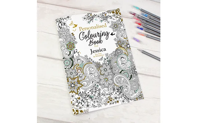 Personalised Botanical Colouring Book product image