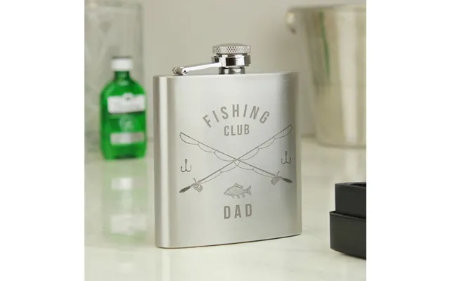 Personalised Fishing Hip Flask