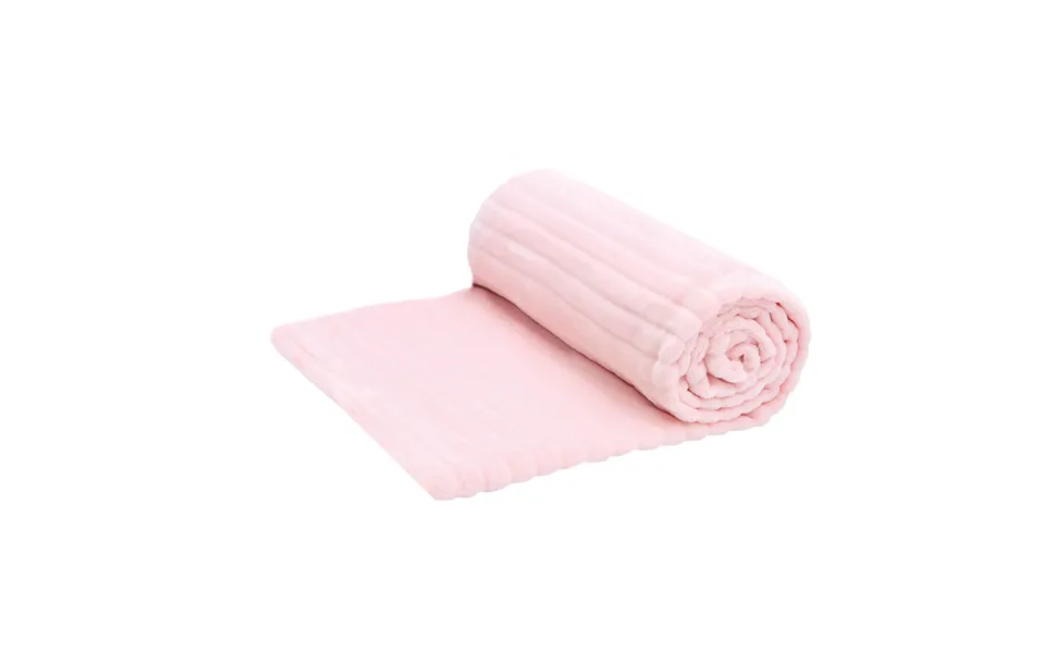 Pink Fleece Blanket 127x152cm Bogof