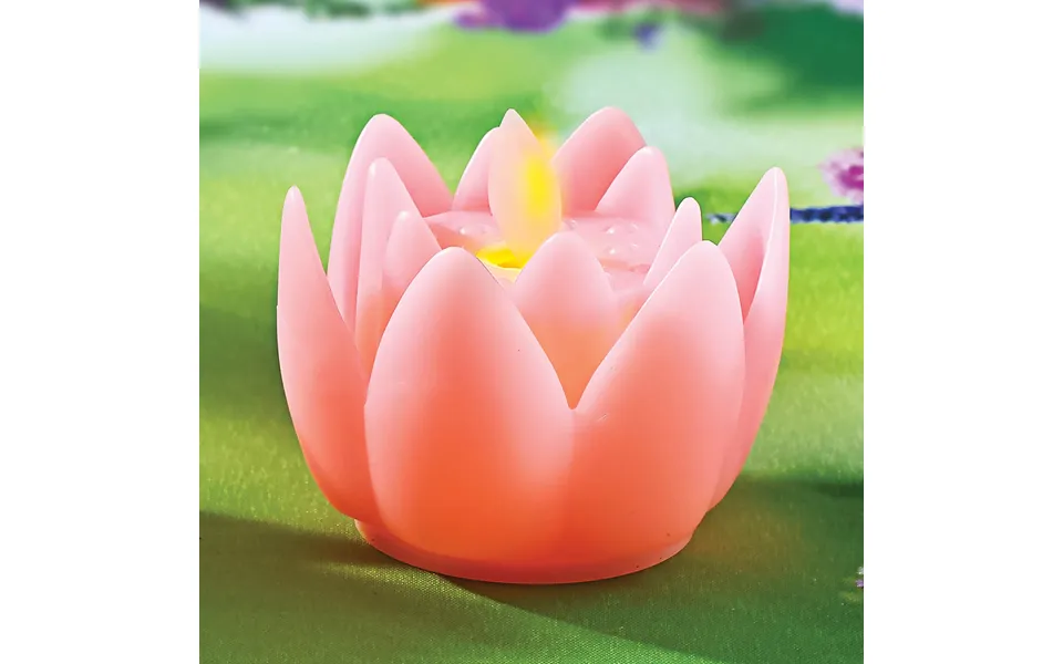Pink Lotus With Led