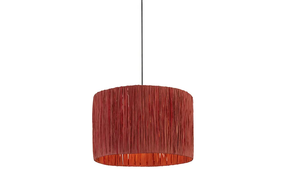 Pink Raffia Shade 40cm