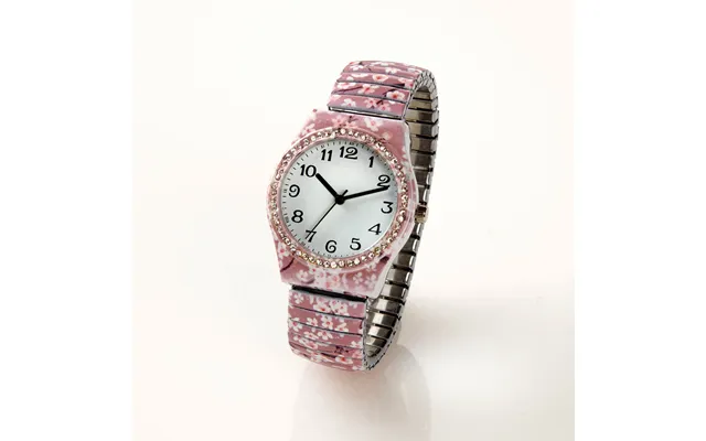Pink-elastic-flower-watch- product image