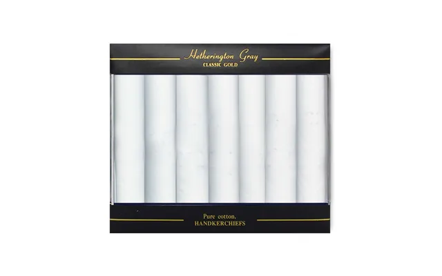 Pk7 Handkerchiefs Mens White