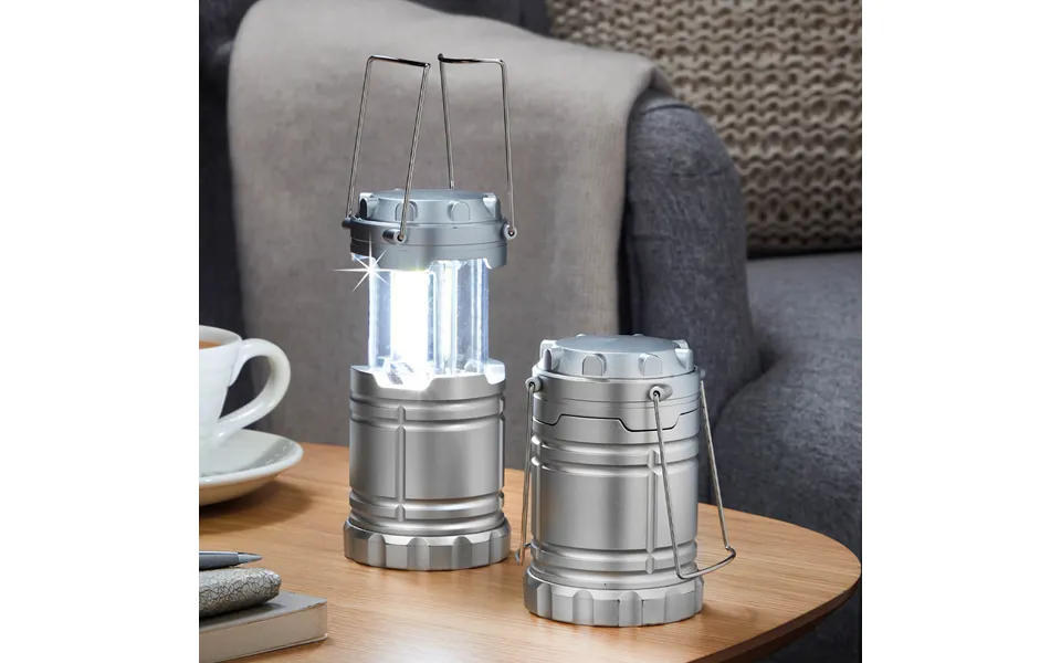 Pop-up Lantern Lights Pack Of 2 H15.5cm