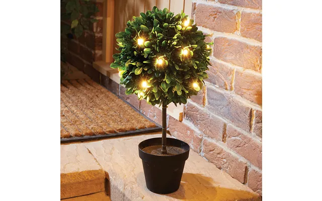 Pre-lit Artificial Topiary Tree H45cm product image