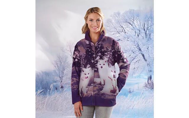 Purple 8-10 Wolf Fleece Jacket product image