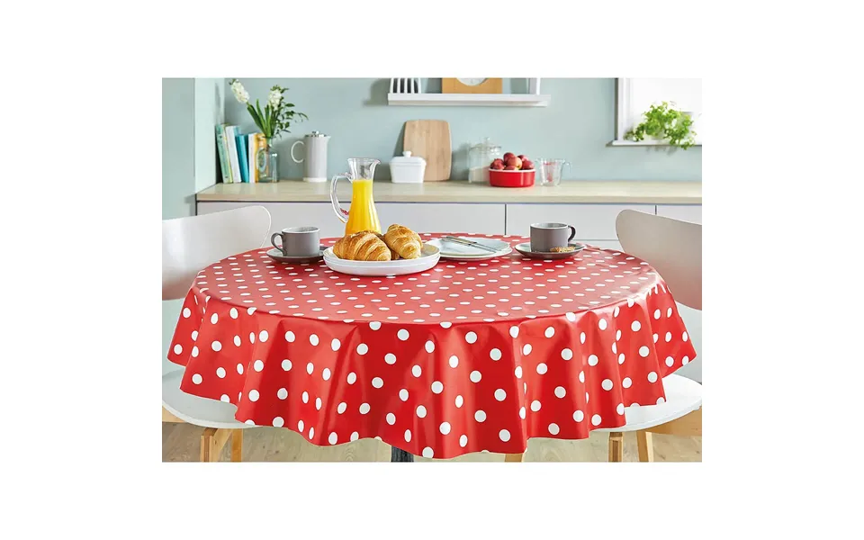 Pvc Wipe Clean Table Cloth 137x228cm In Latte