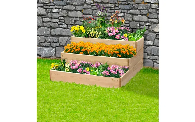 Rectangular Cascading Raised Bed 90cm X 90cm - 3 Tier