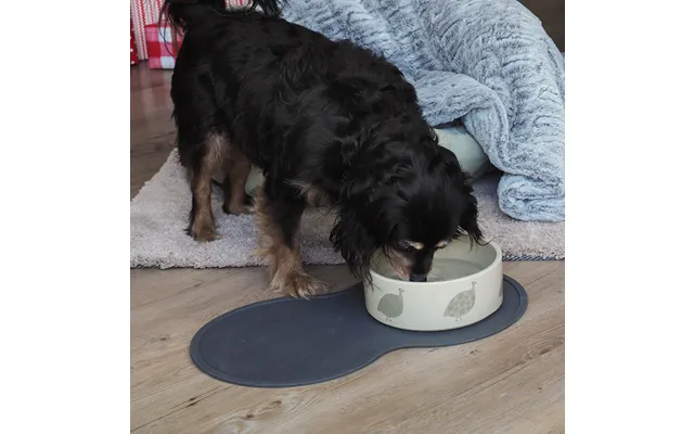 Rubber Feeding Mat Charcoal