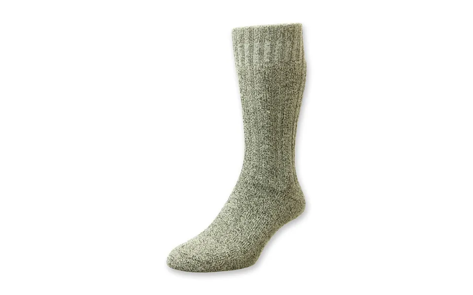 S 4-7 Grey Cotton Boot Socks
