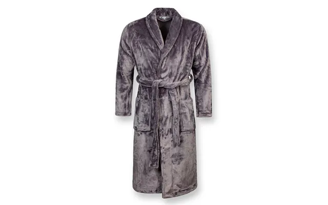 S Silver Mens Heat Holders Dressing Gown