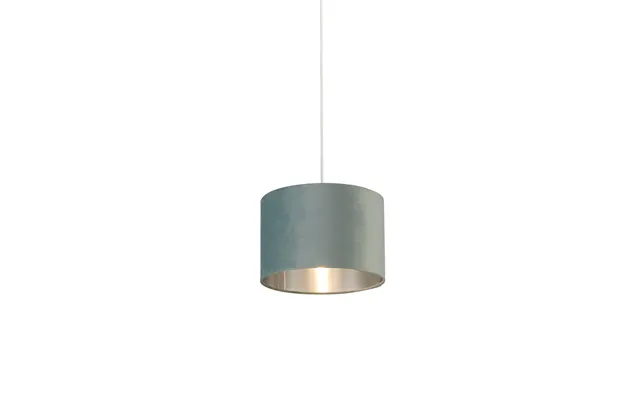 Sage Green Velvet Drum Shade 30cm product image
