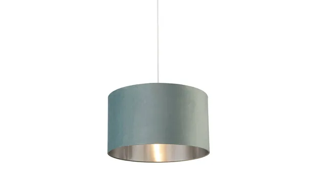 Sage Green Velvet Drum Shade 50cm product image