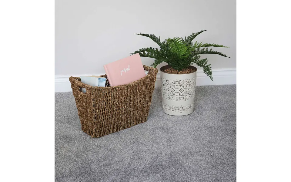 Seagrass Magazine Holder