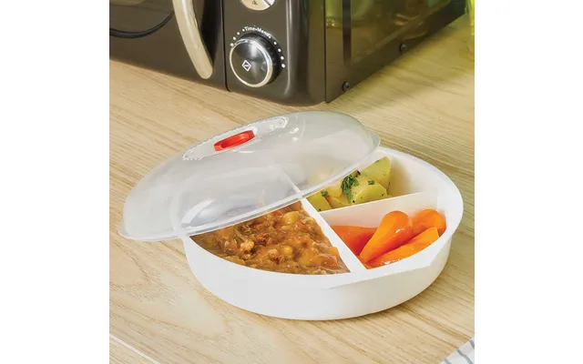 Sectioned Microwaveable Casserole Dish