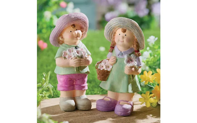 Set 2 Max & Marie Garden Ornaments product image
