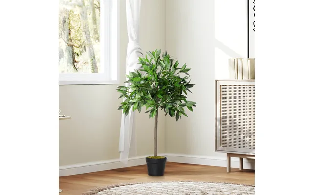Set Of 2 Artificial Bay Laurel Topiary 90cm product image