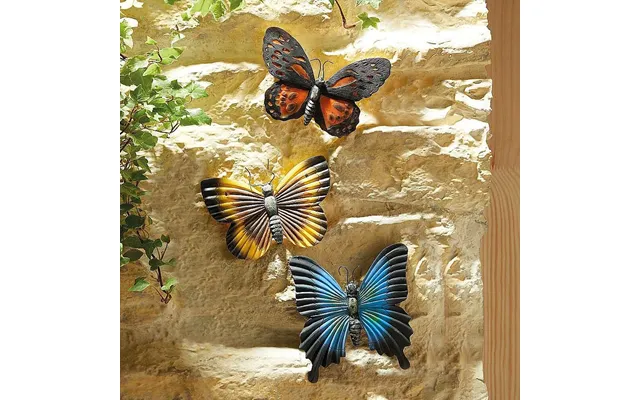 Set Of 3 Glow-in-the-dark Butterflies