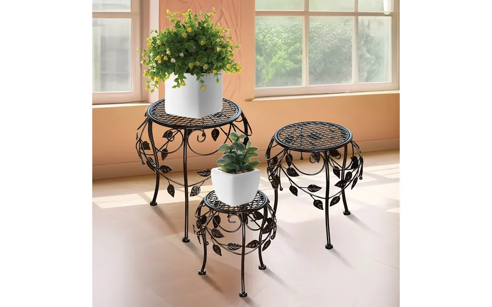 Set Of 3 Plant Stands