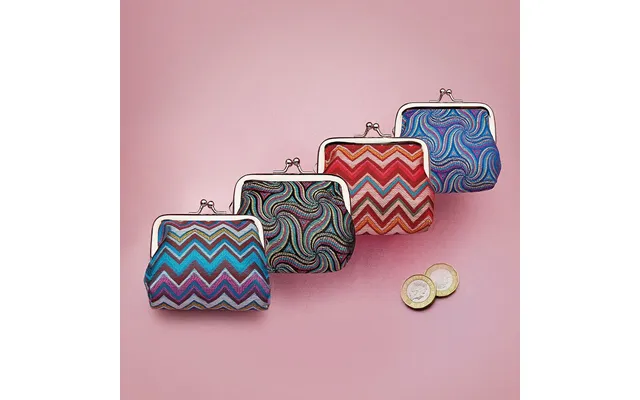 Set Of 4 Jacquard Coin Purses product image
