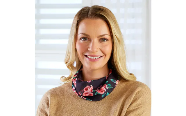 Set Of 4 Magnetic Scarves 2 Animal Print And 2 Floral Designs - 49cm Long product image