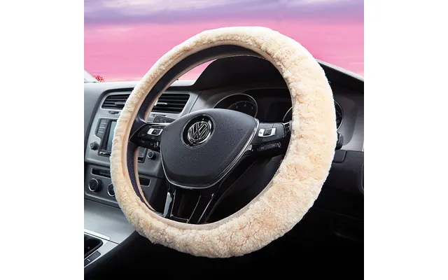 Sheepskin Steering Wheel Cover product image