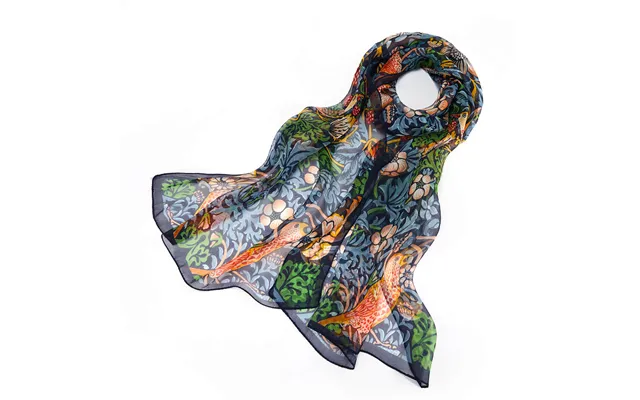 Silk Scarf Strawberry Thief Blue product image