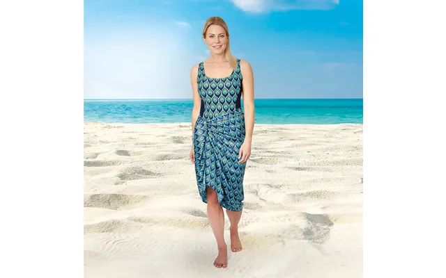 Slimming Swimsuit And Sarong Small