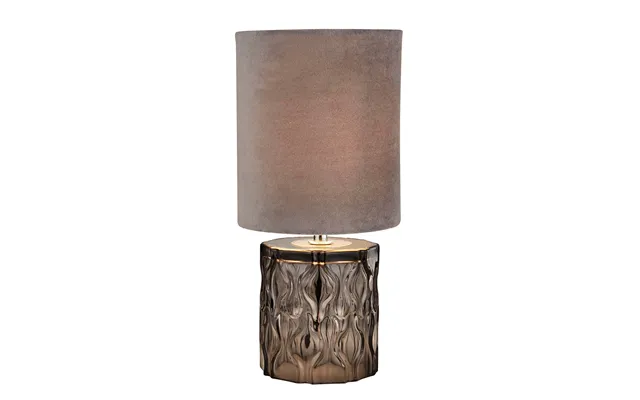 Smoked Glass Table Lamp product image