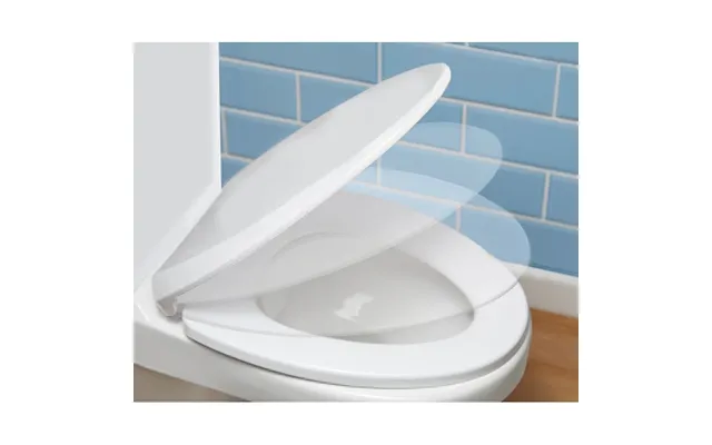 Soft Close Toilet Seat D46cm Xw35.8cm