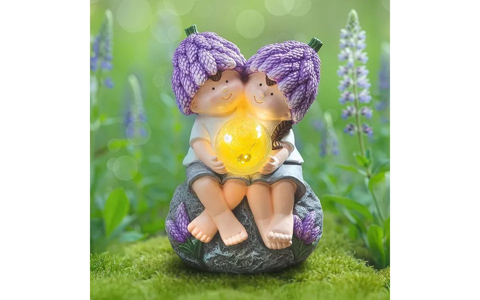 Solar Boy & Girl With Lavender