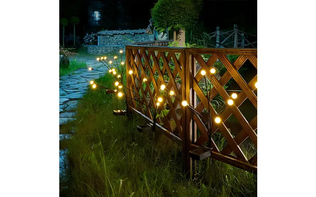 Solar Firefly Stake Set Of 2