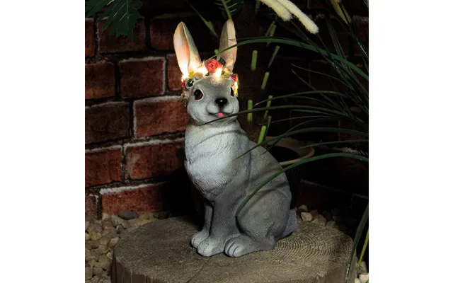 Solar Garden Female Rabbit With Light Up Head Band product image