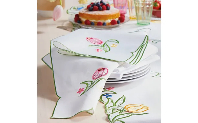 Spring Floral Napkins Pack Of 4 product image