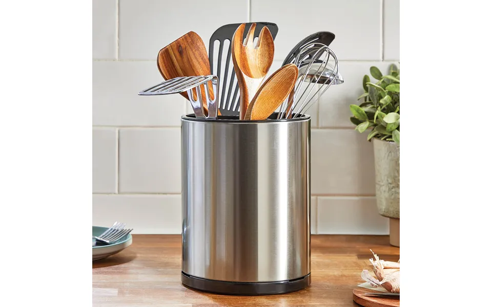 Stainless Steel Kicthen Utensil Dariner Bucket Silver H20.3xw16