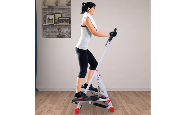 Stepper W Handle & Lcd Red