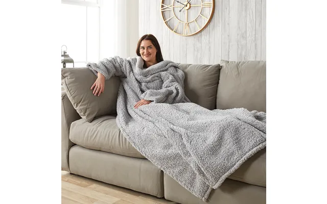 Super Cosy Wearable Blanket Silver Grey