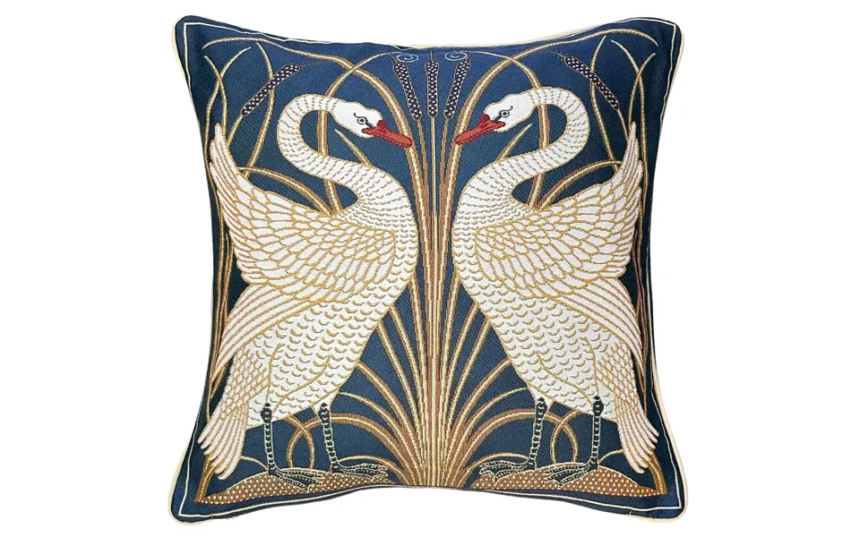 Tapestry Cushion Cover Walter Cran Swan