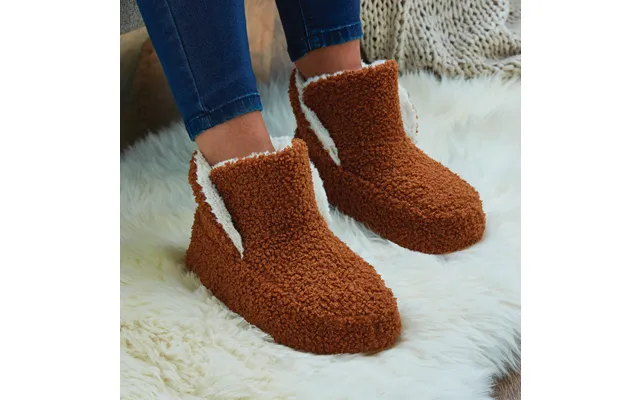Teddy Fur Slippers Uk Size 7