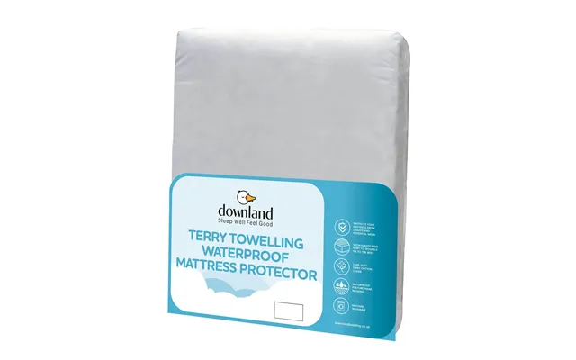 Terry Toweling Mattress Protector Double